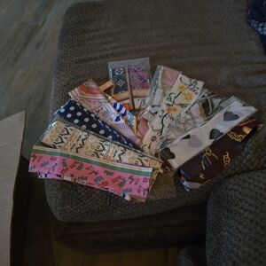 Colorful Patterned Scarves Collection